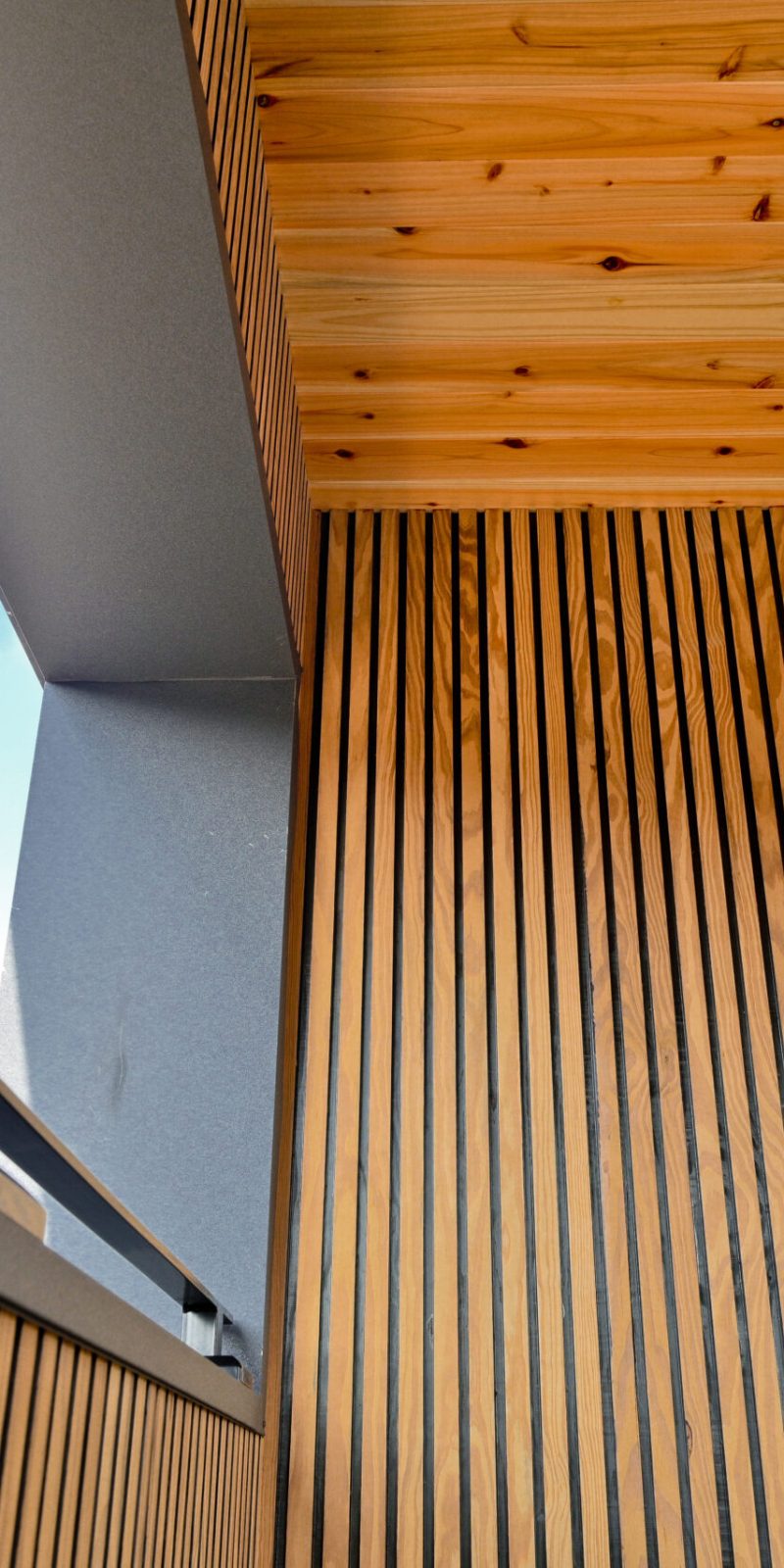 Fassadenverkleidung aus Holz